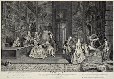 El letrero (LEnseigne) de Pierre Alexandre Aveline